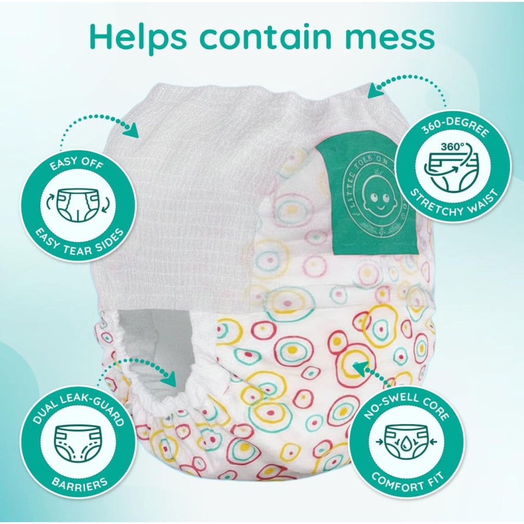 Little Toes Premium Natural Disposable Swim Diapers